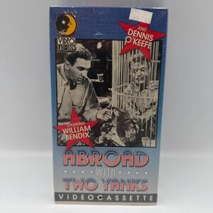 Abroad With Two Yanks VHS William Bendix Dennis O'Keefe Sealed Video Late Show